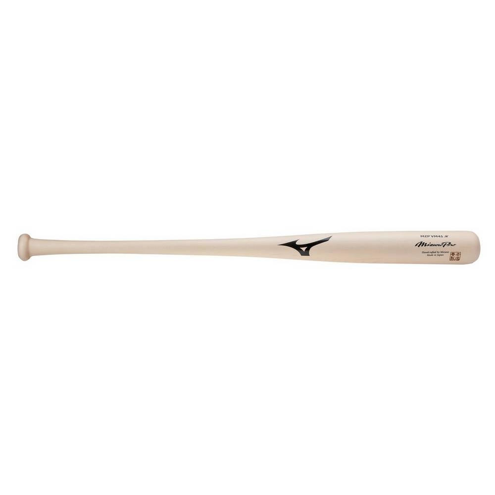 Mens Mizuno MZP 41 Pro Maple Wood Baseball Bat Beige Philippines (DVQLER614)